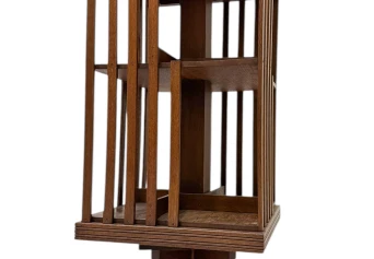 Art Nouveau Jugendstil Revolving Bookcase, 1900s